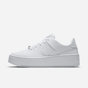 Sneakers Nike Air Force 1 Sage Low Blanche 9652-084 White/White/White Femme | CUY-44621145